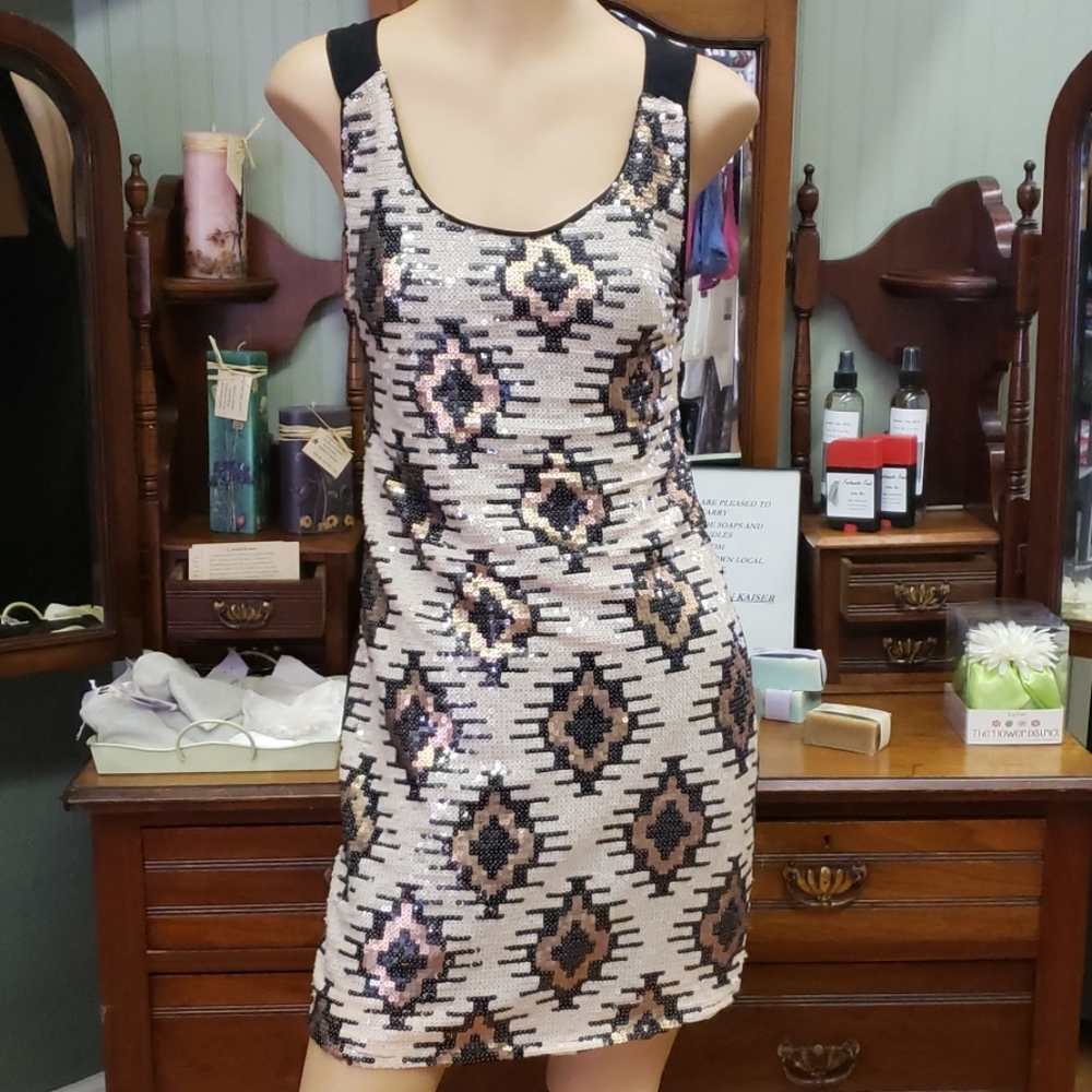 Fun sequined party dress